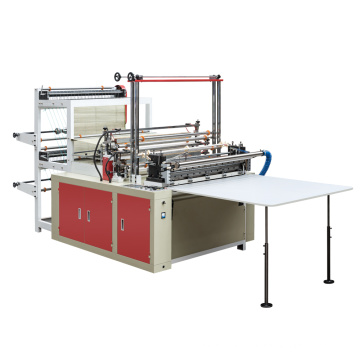 Double layers Heat-Sealing & Cold-Cutting Bag making machine